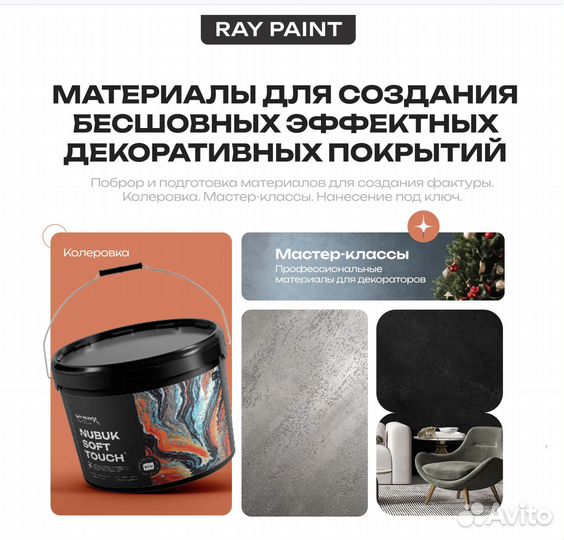 Декоративная штукатурка / Микроцемент материал