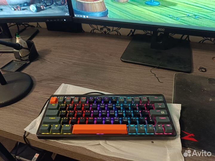 Игровая механическая клавиатура Black reven