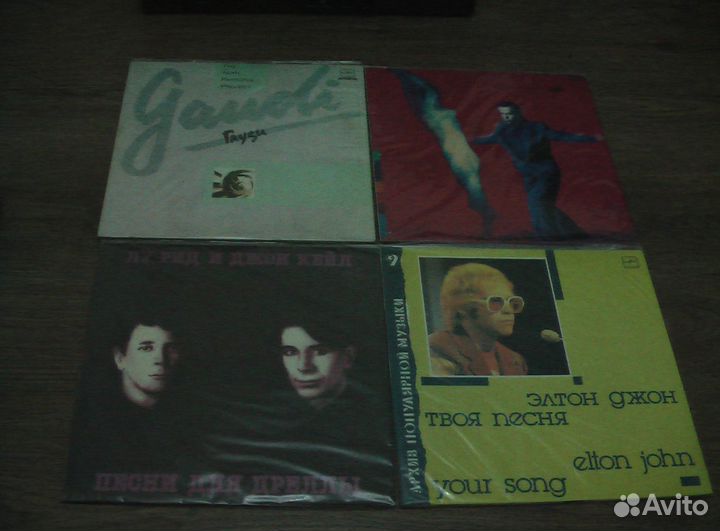 Виниловые пластинки-рок. Оригиналы