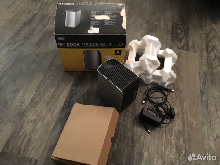 Western Digital 6TB thunderbolt duo wdbutv0060JSL