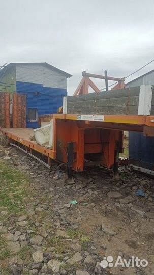 Полуприцеп трал (тяжеловоз) Тверьстроймаш 993930, 2011