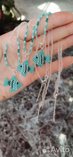 Чокер из бисера