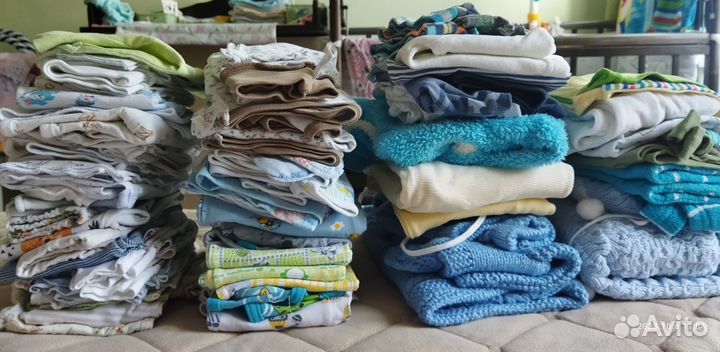 Вещи пакетом 56-68 для новорожденного