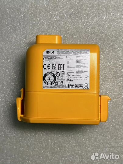 Ремонт аккумулятор пылесоса LG Cord Zero A9/A9+