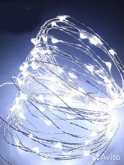 Гирлянда нить роса