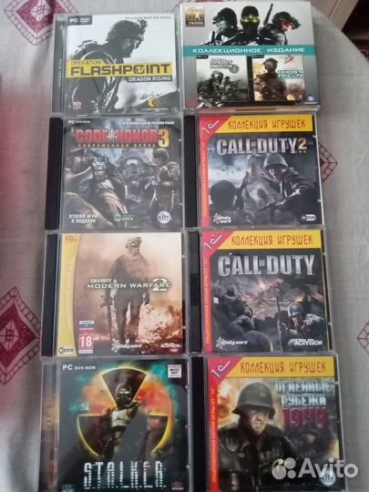 Игры для пк на дисках