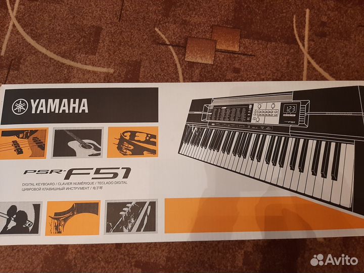 Синтезатор yamaha psr f51