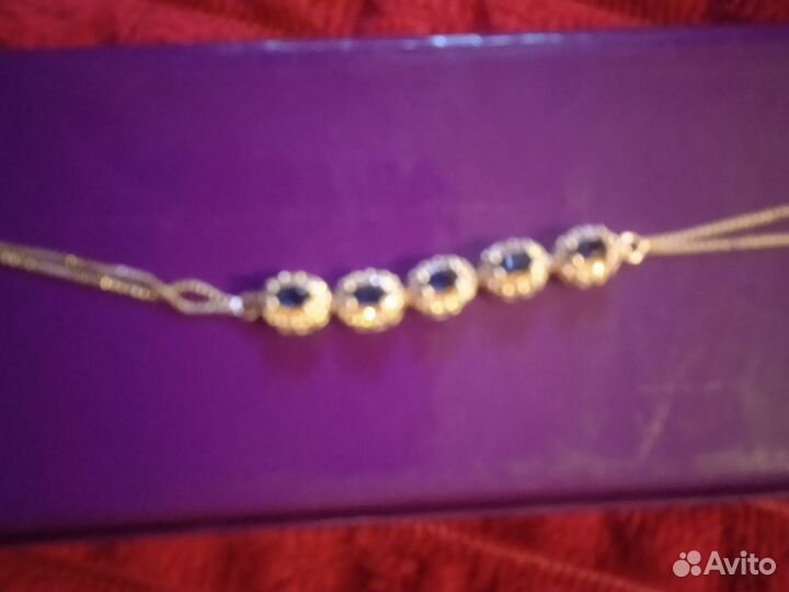 Серебряный браслет с натуральными камнями