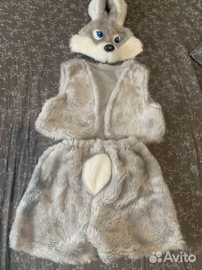 Новогодний костюм зайца 98-104