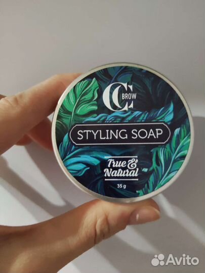 Воск для бровей гель мыло фиксатор styling soap