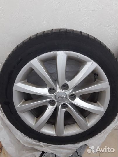 Колеса зимние Nokian Nordman 7 с дисками Hyundai