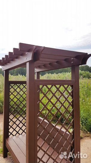 Пергола деревянная