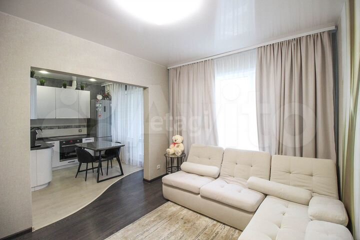 2-к. квартира, 58,8 м², 10/18 эт.