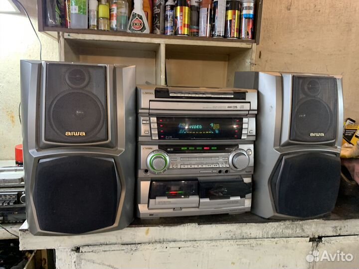 Мощный музыкальный центр Aiwa