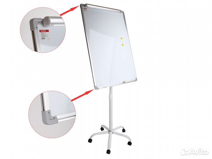 Флипчарт на роликах