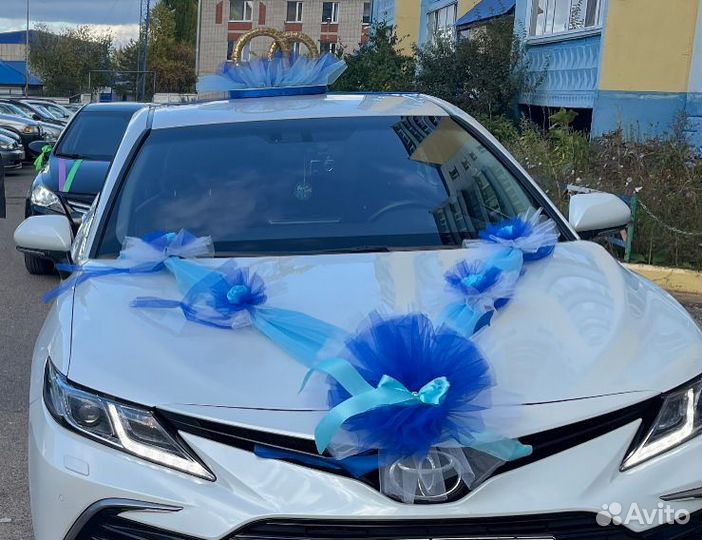 Украшения на свадьбу на машину