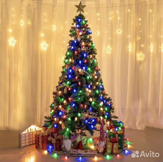 Новая новогодняя гирлянда на елку «Шишки»