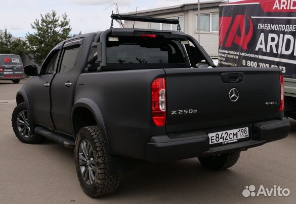 Пневмоподвеска на заднюю ось mercedes X class