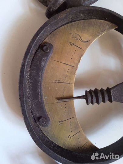 Кантарик старинный с двойной шкалой