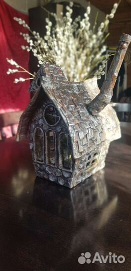 Детский,сказочный домик. Интерьерный домик.Ночник