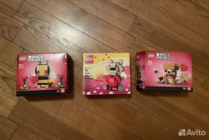 Lego коробка lego Brickheadz пустые коробки