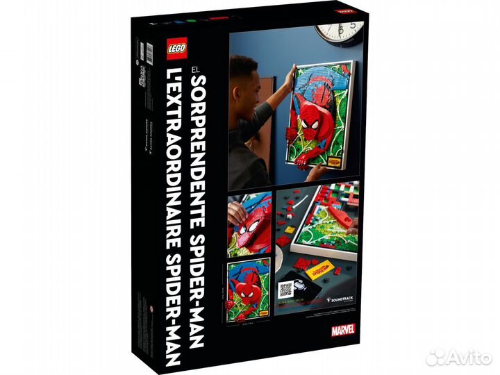 Lego Art 31209 The Amazing Spider-Man 2099 дет