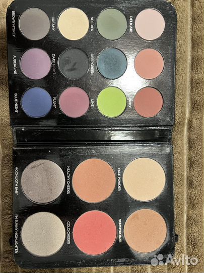 Палетка для глаз и лица wycon италия