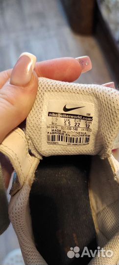 Кроссовки nike детские 22