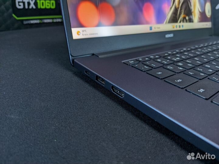 Ноутбук honor Ryzen 5 5500U/16Gb/SSD512/Vega 7