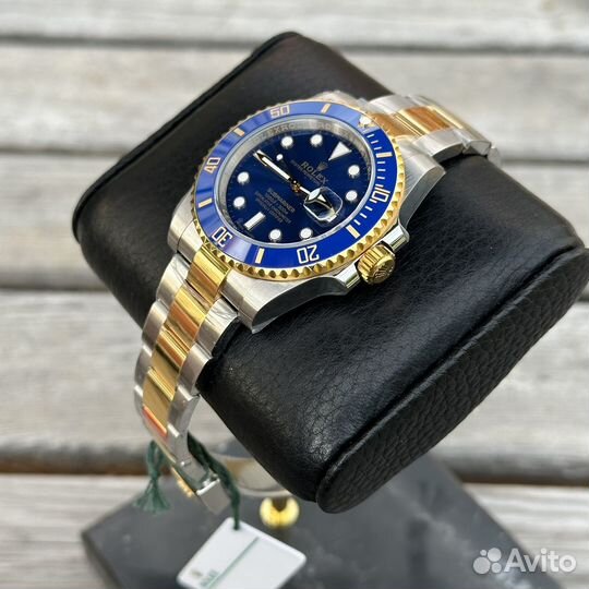 Часы Rolex Submariner blue dial 126613