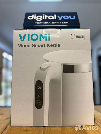 Чайник xiaomi с датчиком температуры, умный