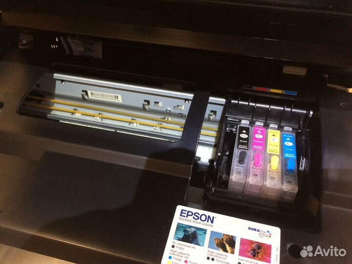 Мфу Epson TX550W с Wi-Fi для офиса садиков и школ