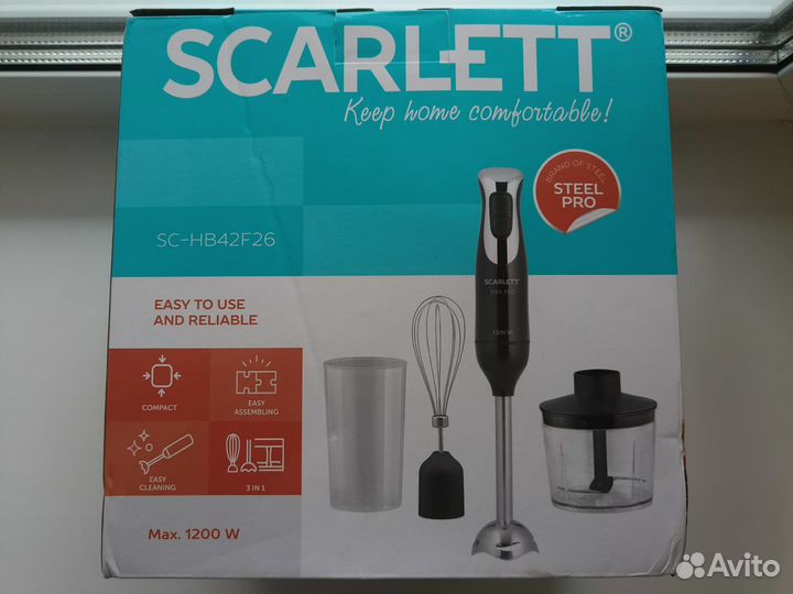 Продам Блендер погружной Scarlet
