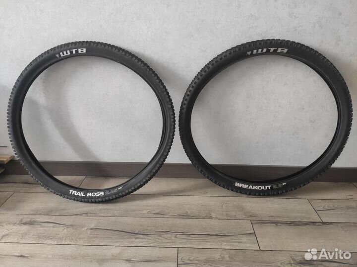 Покрышки 29 wtb breakout 2.3 и trail boss 2.25