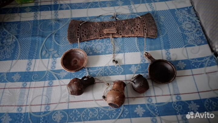 Глиняный декор для кухни