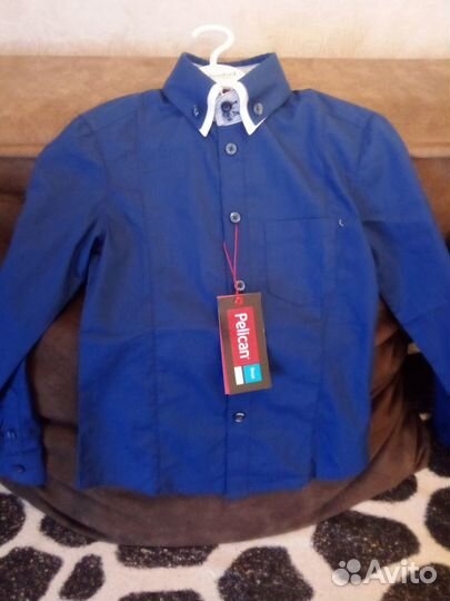 Рубашка для мальчика 122