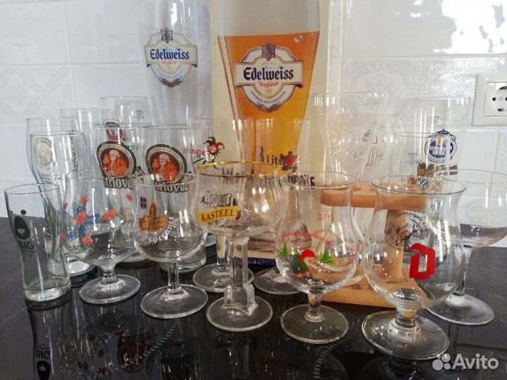 Пивные бокалы и кружки с логотипами