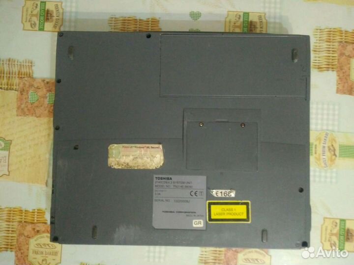 Ноутбук toshiba