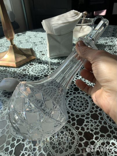 Штоф графин хрустальный