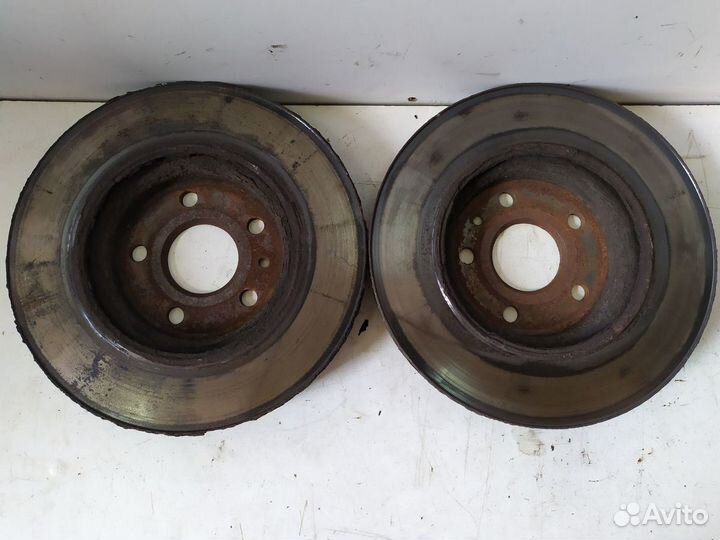 Диск тормозной передний вентилируемый Aveo (T300)