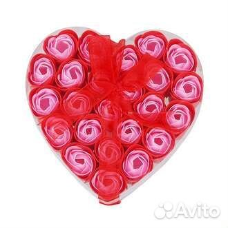 Большой набор мыльных роз