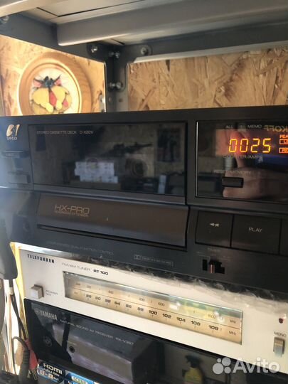 Дека кассетная sansui d x 301i