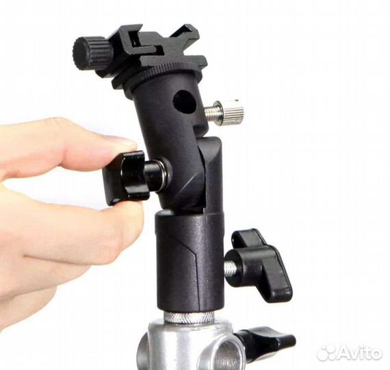 Держатель для вспышки и зонта на стойку (новый)