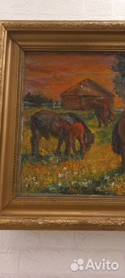 Картина маслом на холсте большая