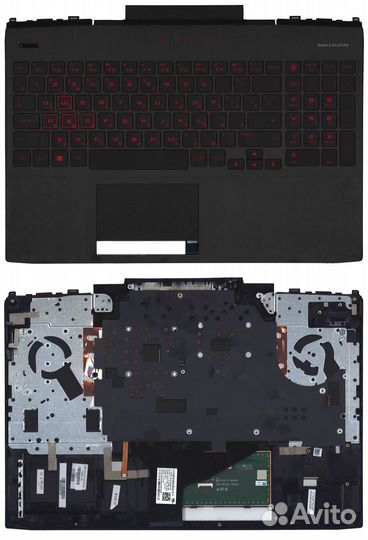Топкейс HP Omen 15-DC