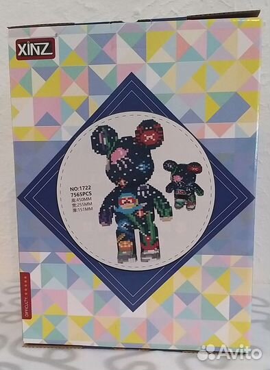 Конструктор кукла Bearbrick