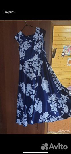 Вечернее платье в пол