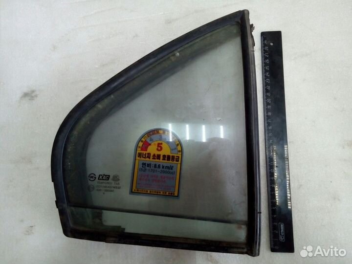 Chevrolet Epica с 09г. - Стекло заднее правое Б/У