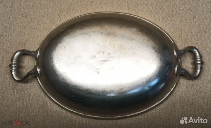 Посеребренная кастрюлька для варенья