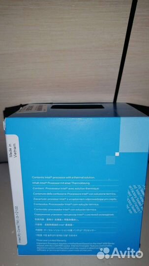 Процессор: Intel Core i3 12100 BOX original